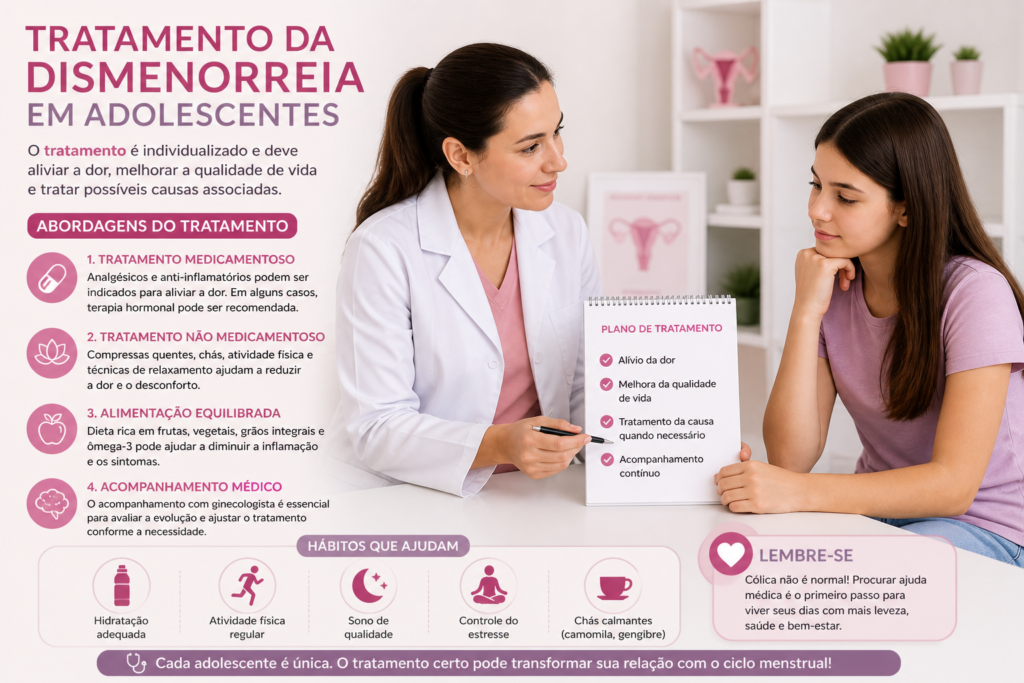 “Tratamento da dismenorreia em adolescentes em Brasília – abordagem ginecológica”